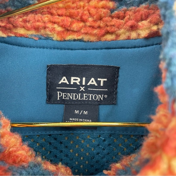 Pattern Teddy Jacket - Multicolor - Picture 3 of 10